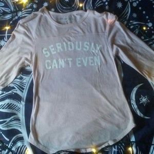 Athletic 3/4 sleeve tee